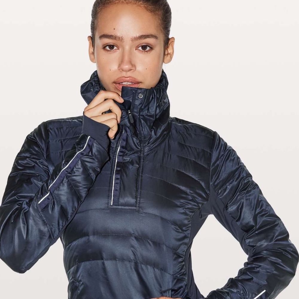 Rare Lululemon Down For A Run Pullover II jacket